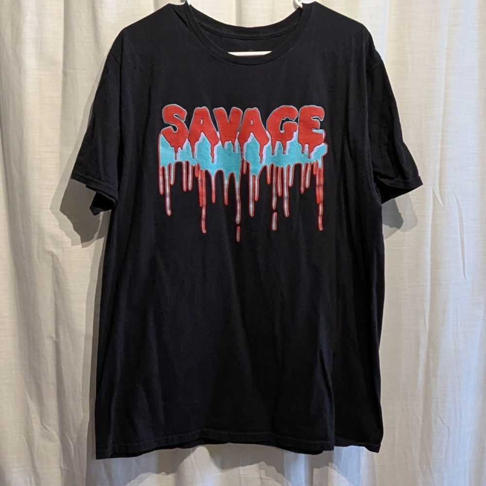 A SAVAGE Tshirt Size XLarge